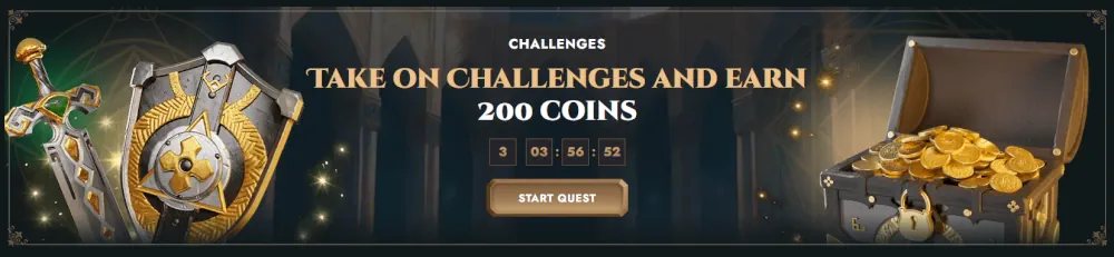 Herospins Challenges Banner